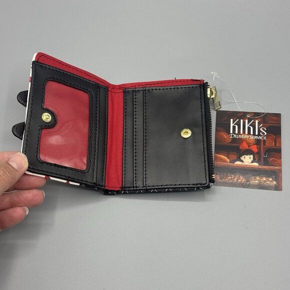 Her Universe Studio Ghibli Kiki's Delivery Service Jiji Mini Wallet NEW - Picture 3 of 3